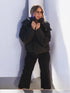 Gestepptes Damen-Mantel Jacke mit Kapuze